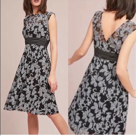 Anthropologie Ett:twa floral gingham dress - Picture 10 of 10